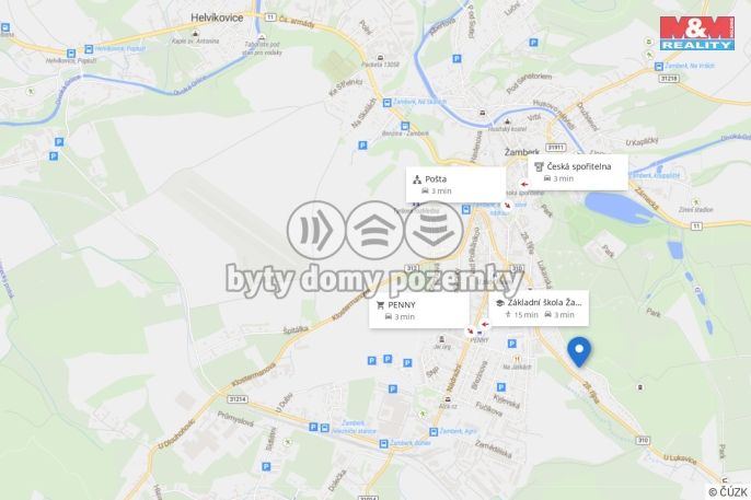 Pronájem, Byt 1+1, Žamberk