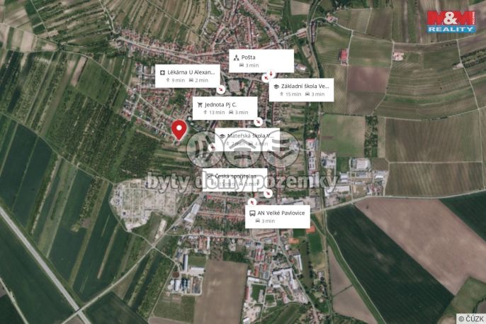 Prodej, Byt 2+kk, Velké Pavlovice