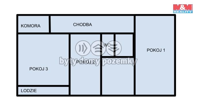 Prodej, Byt 3+1, Praha
