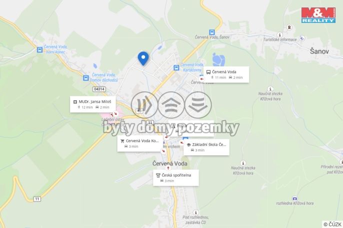 Prodej, Rodinný dům, Červená Voda