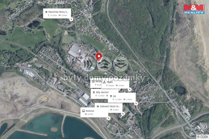 Prodej, Byt 1+1, Svatava