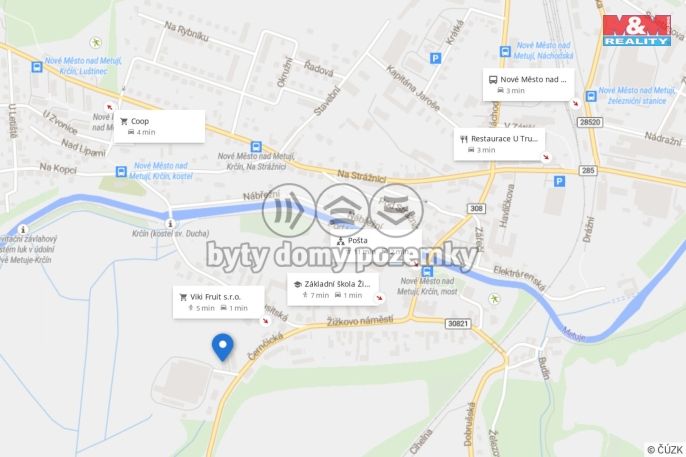 Prodej, Byt 3+1, Nové Město nad Metují