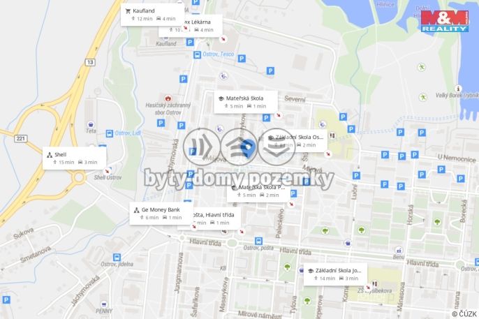 Prodej, Byt 2+1, Ostrov