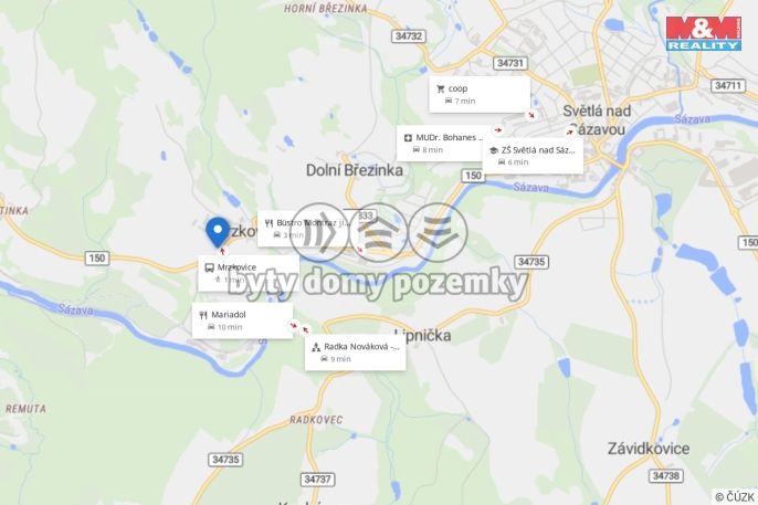 Prodej, Byt 2+kk, Světlá nad Sázavou