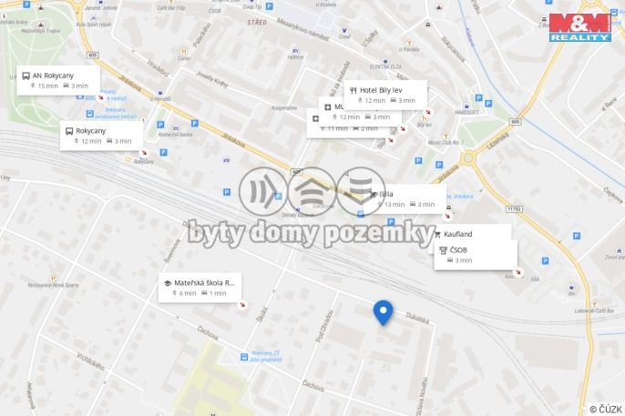 Pronájem, Výrobní objekt, Rokycany