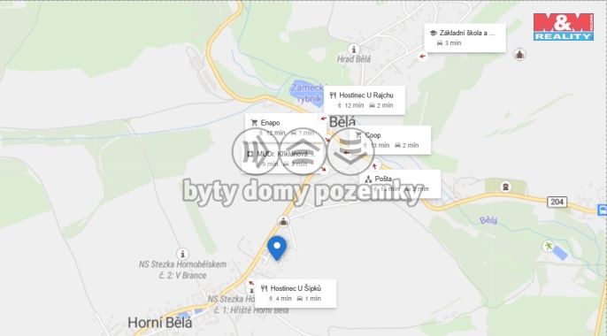 Prodej, Byt 3+1, Horní Bělá
