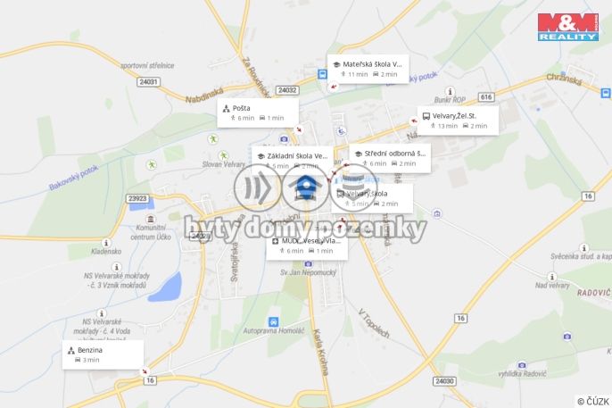 Prodej, Byt 4+1, Velvary