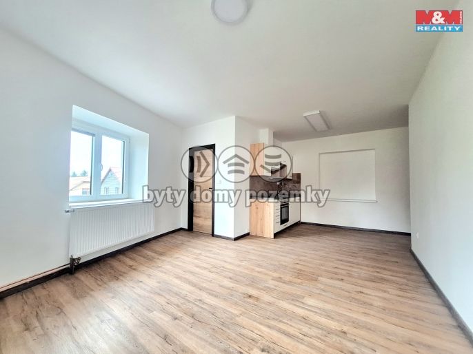 Pronájem, Byt 1+kk, Rostoklaty