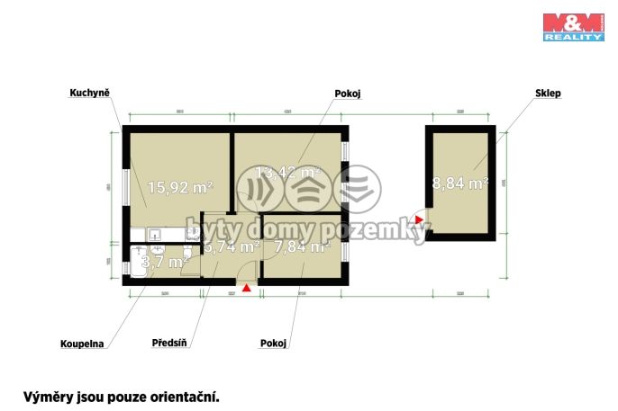 Pronájem, Byt 2+1, Holýšov