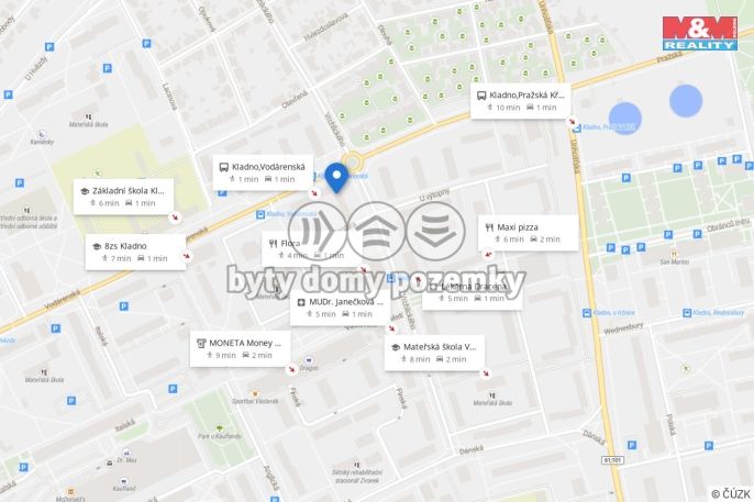 Pronájem, Byt 2+1, Kladno