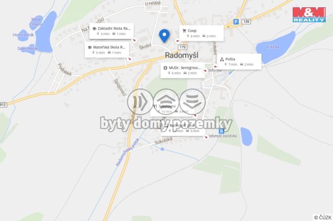 Pronájem, Byt 2+1, Radomyšl