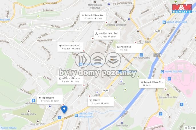 Prodej, Byt 3+1, Náchod