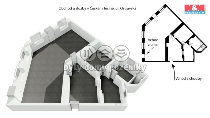 Prodej, Obchod a služby, Český Těšín