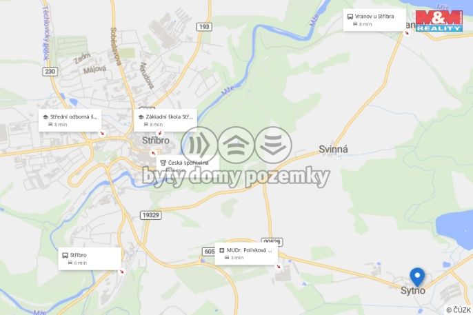 Pronájem, Byt 1+kk, Sytno