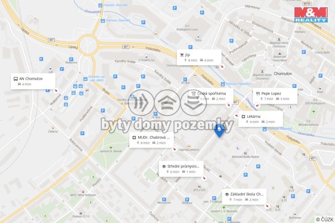 Pronájem, Kancelářský prostor, Chomutov