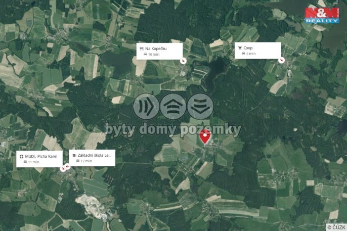 Prodej, Pozemek k bydlení, Mladošovice