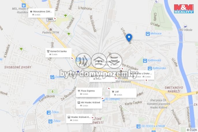 Prodej, Byt 2+1, Hradec Králové