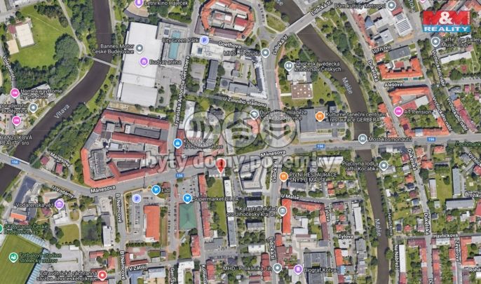 Pronájem, Byt 2+1, České Budějovice