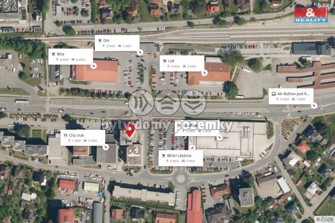 Pronájem, Obchod a služby, Rožnov pod Radhoštěm