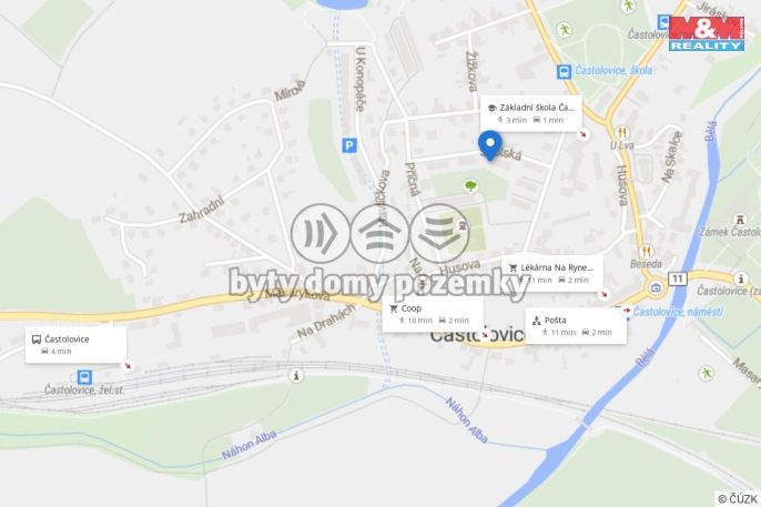 Pronájem, Byt 1+1, Častolovice