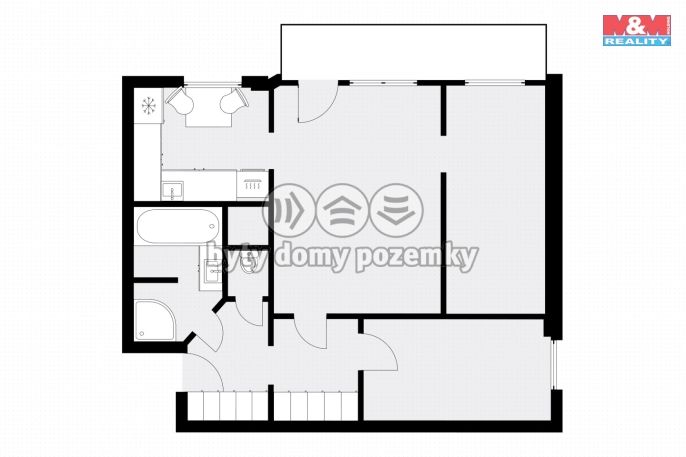 Prodej, Byt 3+1, Praha