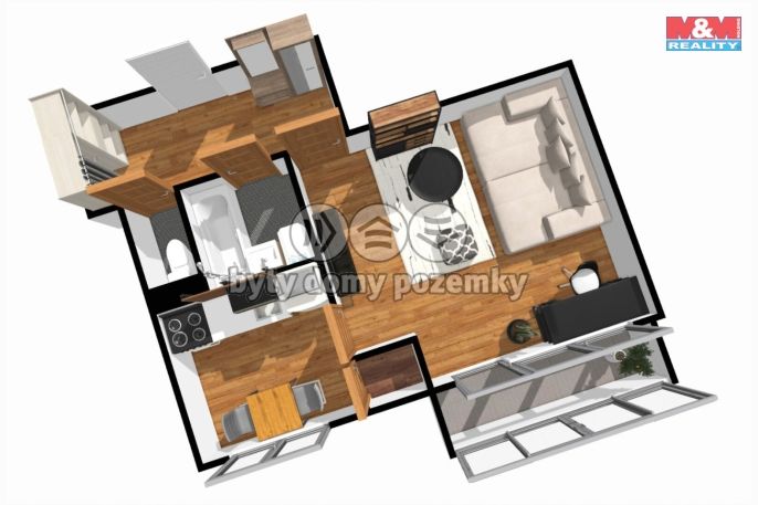 Prodej, Byt 1+1, Kutná Hora