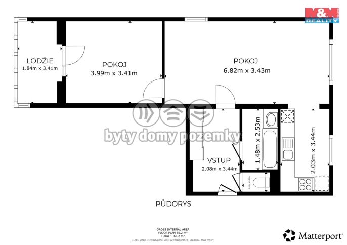 Prodej, Byt 2+1, Ostrava
