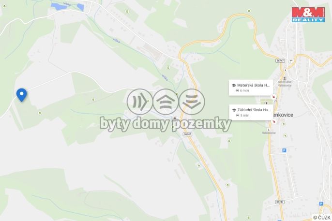 Prodej, Pozemek k bydlení, Halenkovice