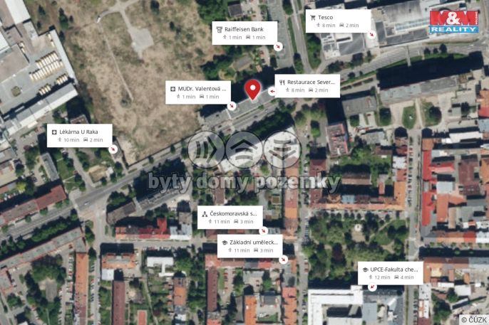 Prodej, Byt 1+kk, Pardubice