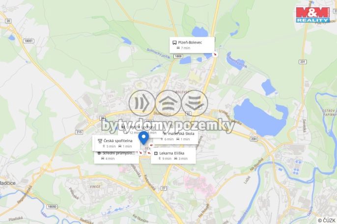 Prodej, Byt 3+1, Plzeň