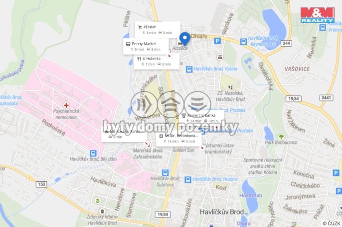 Prodej, Byt 2+kk, Havlíčkův Brod