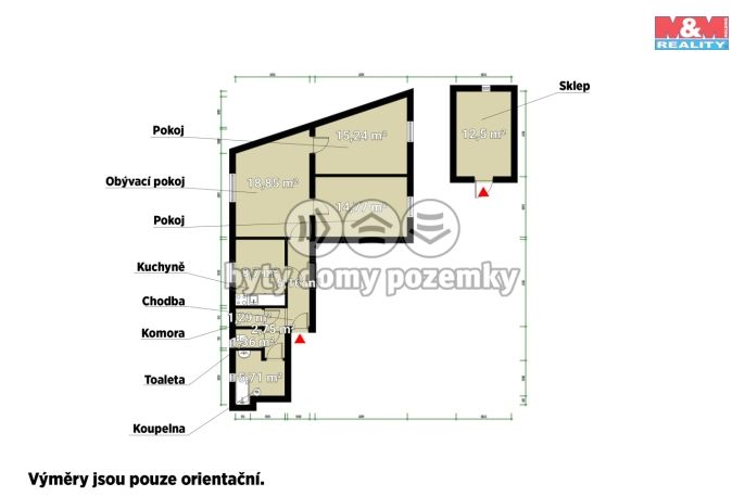 Prodej, Byt 3+1, Plzeň