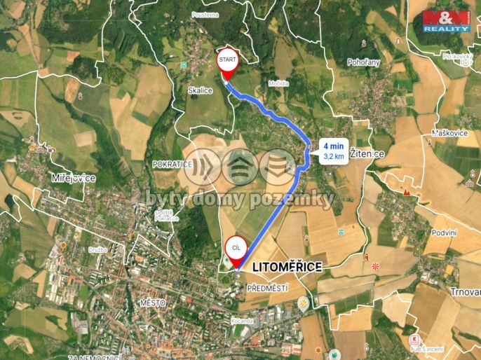 Prodej, Pozemek k bydlení, Žitenice