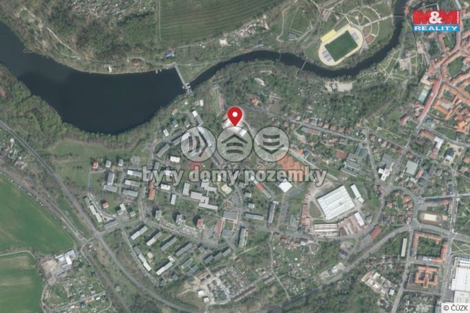 Pronájem, Byt 3+kk, Cheb