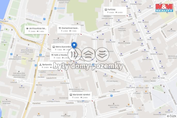 Pronájem, Byt 1+kk, Praha