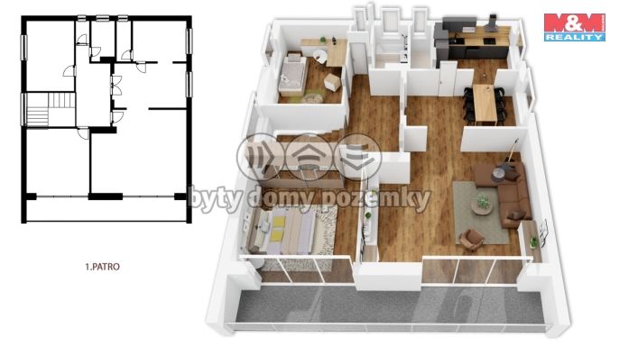 Prodej, Rodinný dům, Horní Beřkovice