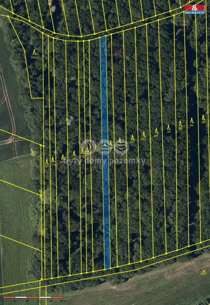 Prodej, Les, Roštění