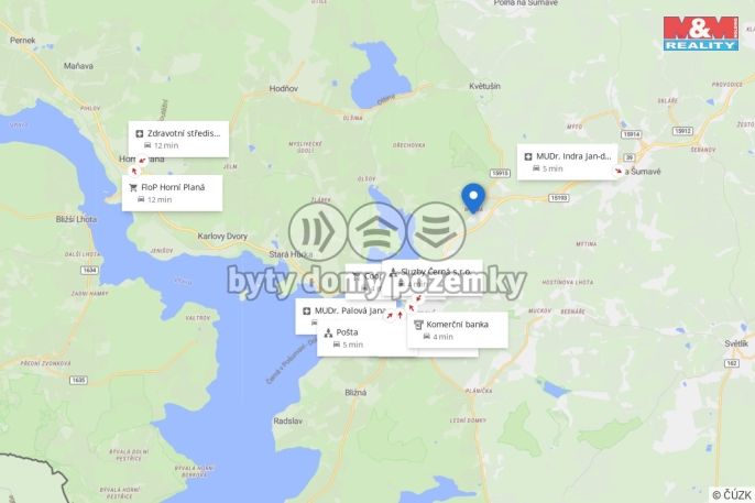 Pronájem, Byt 2+kk, Černá v Pošumaví