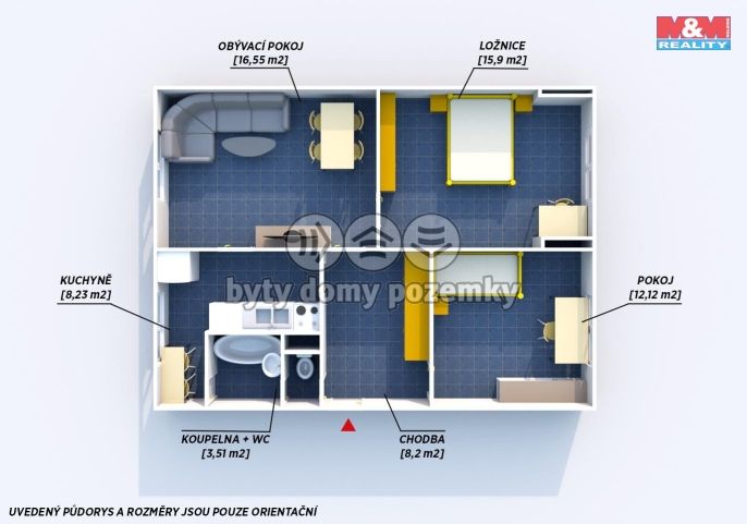 Prodej, Byt 3+1, Plzeň