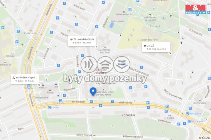 Prodej, Byt 3+1, Plzeň