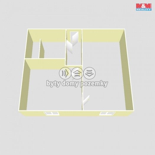 Prodej, Byt 1+1, Jirkov