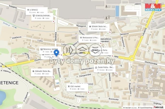 Pronájem, Byt 1+kk, Teplice