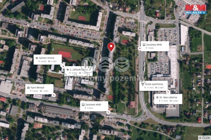 Pronájem, Byt 4+1, Frýdek-Místek