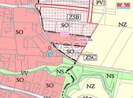 Prodej, Pozemek k bydlení, Ženklava