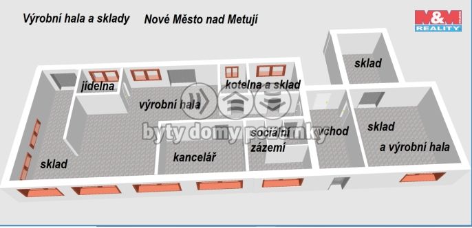 Prodej, Výrobní objekt, Nové Město nad Metují