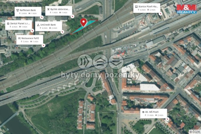 Prodej, Pozemek k bydlení, Plzeň