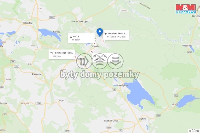 Prodej, Chata, Provodín