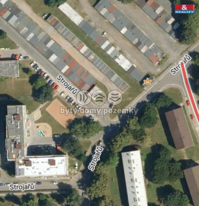 Pronájem, Garáž, Chrudim