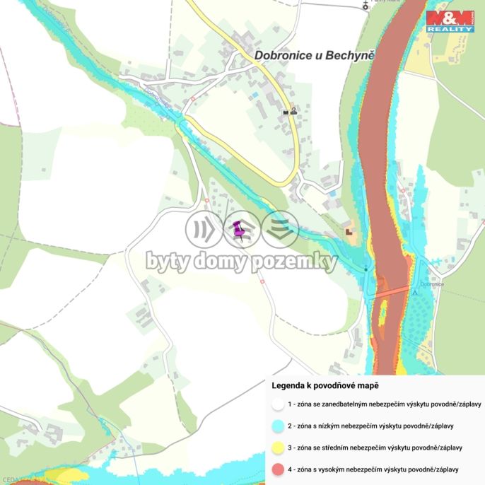 Prodej, Chalupa, Dobronice u Bechyně