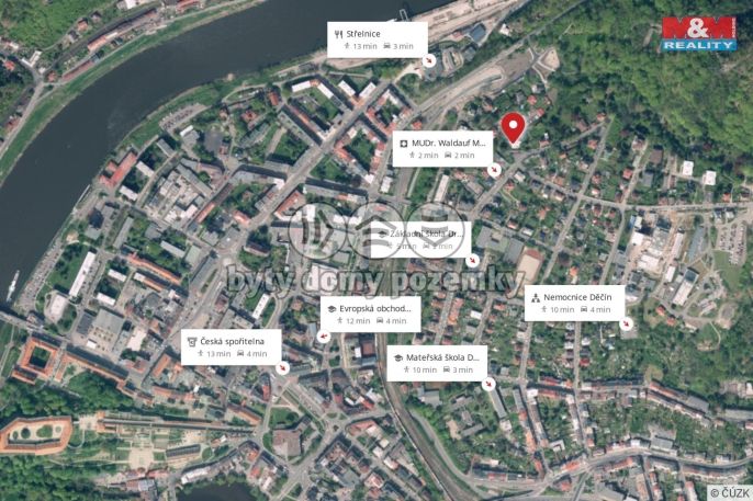 Prodej, Byt 4+1, Děčín